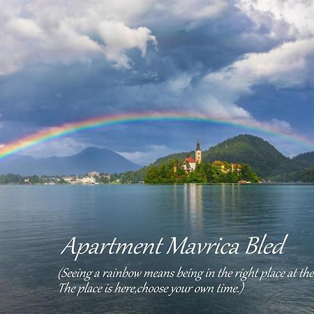 Apartment Mavrica Bled, Quiet Location, With A View Of The Lake Ngoại thất bức ảnh